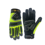 Cut A5 Hi-Vis mechanic glove